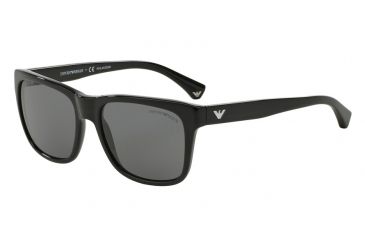 Image of Armani EA4041 Progressive Prescription Sunglasses EA4041-501781-56 - Lens Diameter 56 mm, Frame Color Black