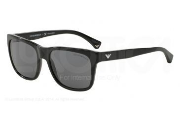 Image of Armani EA4041F Single Vision Prescription Sunglasses EA4041F-501781-56 - Lens Diameter 56 mm, Frame Color Black