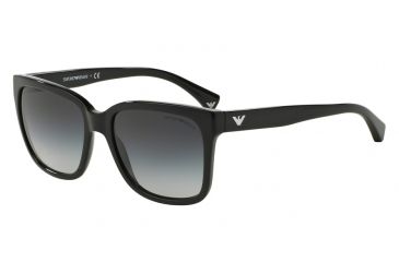 Image of Armani EA4042 Bifocal Prescription Sunglasses EA4042-50178G-55 - Lens Diameter 55 mm, Frame Color Black
