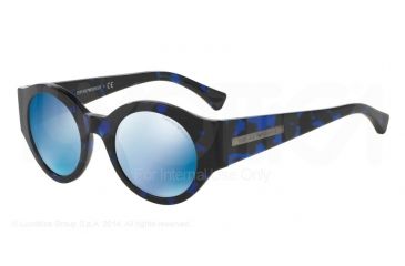 Image of Armani EA4044 Bifocal Prescription Sunglasses EA4044-543155-47 - Lens Diameter 47 mm, Frame Color Havana Blue