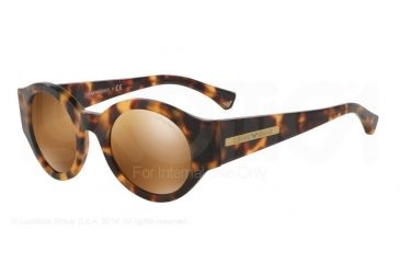 Image of Armani EA4044 Bifocal Prescription Sunglasses EA4044-54326H-47 - Lens Diameter 47 mm, Frame Color Havana Brown