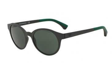 Image of Armani EA4045 Bifocal Prescription Sunglasses EA4045-534171-51 - Lens Diameter 51 mm, Frame Color Matte Grey