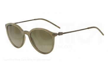 Image of Armani EA4050 Progressive Prescription Sunglasses EA4050-538413-50 - Lens Diameter 50 mm, Frame Color Opal Turtledove