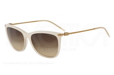 Image of Armani EA4051 Progressive Prescription Sunglasses EA4051-538113-56 - Lens Diameter 56 mm, Frame Color Opal Sand