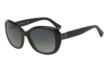 Image of Armani EA4052F Single Vision Prescription Sunglasses EA4052F-5017T3-54 - Lens Diameter 54 mm, Frame Color Black