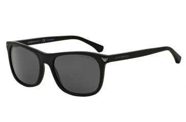 Image of Armani EA4056 Progressive Prescription Sunglasses EA4056-504281-57 - Lens Diameter 57 mm, Frame Color Matte Black