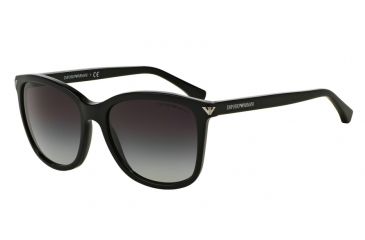 Image of Armani EA4060 Progressive Prescription Sunglasses EA4060-50178G-56 - Lens Diameter 56 mm, Frame Color Black