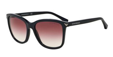 Image of Armani EA4060 Progressive Prescription Sunglasses EA4060-54558H-56 - Lens Diameter 56 mm, Frame Color Bluette
