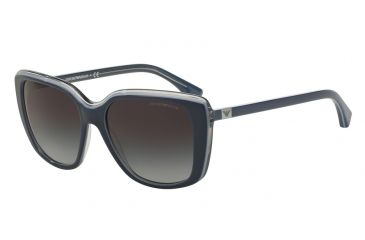 Image of Armani EA4069 Single Vision Prescription Sunglasses EA4069-55178G-56 - Lens Diameter 56 mm, Frame Color Top Wisteria/op Mauve/mauve Tr