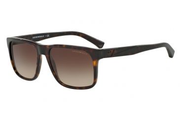 Image of Armani EA4071F Bifocal Prescription Sunglasses EA4071F-502613-56 - Lens Diameter 56 mm, Frame Color Dark Havana