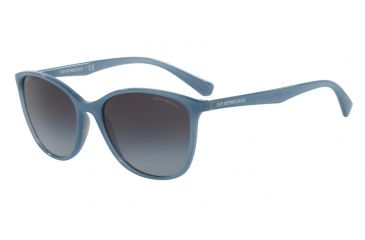 Image of Armani EA4073 Progressive Prescription Sunglasses EA4073-55058G-56 - Lens Diameter 56 mm, Frame Color Opal Wisteria