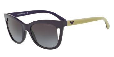 Image of Armani EA4088 Bifocal Prescription Sunglasses EA4088-556011-52 - Lens Diameter 52 mm, Frame Color Violet