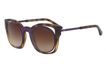 Image of Armani EA4091 Bifocal Prescription Sunglasses EA4091-502613-50 - Lens Diameter 50 mm, Frame Color Dark Havana