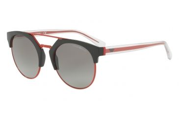 Image of Armani EA4092F Bifocal Prescription Sunglasses EA4092F-501711-53 - Lens Diameter 53 mm, Frame Color Black / Red