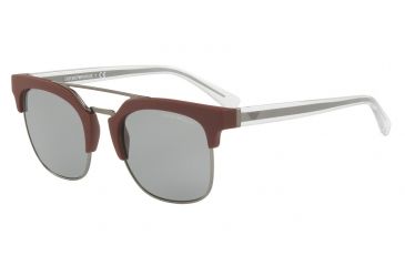 Image of Armani EA4093F Bifocal Prescription Sunglasses EA4093F-5577-1-52 - Lens Diameter 52 mm, Frame Color Matte Bordeaux