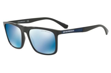 Image of Armani EA4097 Progressive Prescription Sunglasses EA4097-501755-56 - Lens Diameter 56 mm, Frame Color Black