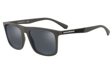 Image of Armani EA4097 Progressive Prescription Sunglasses, 56mm, Matte Mud, EA4097-56406Q-56-PRO