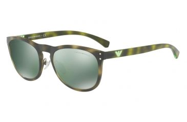 Image of Armani EA4098 Progressive Prescription Sunglasses EA4098-50266R-54 - Lens Diameter 54 mm, Frame Color Havana