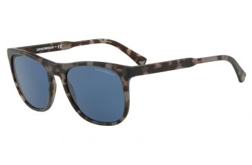 Image of Armani EA4099 Bifocal Prescription Sunglasses EA4099-567980-56 - Lens Diameter 56 mm, Frame Color Matte Grey Havana