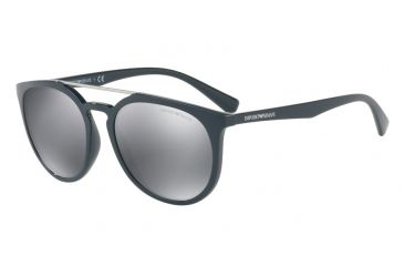 Image of Armani EA4103 Bifocal Prescription Sunglasses EA4103-55966G-56 - Lens Diameter 56 mm, Frame Color Petroleum