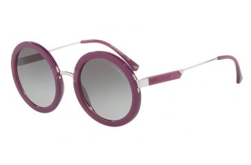 Image of Armani EA4106 Bifocal Prescription Sunglasses EA4106-561111-51 - Lens Diameter 51 mm, Frame Color Opal Violet