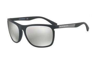 Image of Armani EA4107 Bifocal Prescription Sunglasses EA4107-50426G-59 - Lens Diameter 59 mm, Frame Color Matte Black