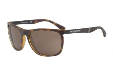 Image of Armani EA4107 Bifocal Prescription Sunglasses EA4107-508973-59 - Lens Diameter 59 mm, Frame Color Matte Havana