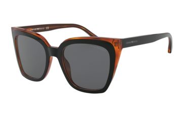 Image of Armani EA4127F Progressive Prescription Sunglasses, 53mm, EA4127F-574287-53-PRO