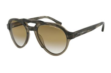 Image of Armani EA4128 Progressive Prescription Sunglasses, 54mm, EA4128-574713-54-PRO