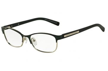 Image of Armani Exchange AX1010 Progressive Prescription Eyeglasses 6051-53 - Satin Alpine Green/satin Slv Frame