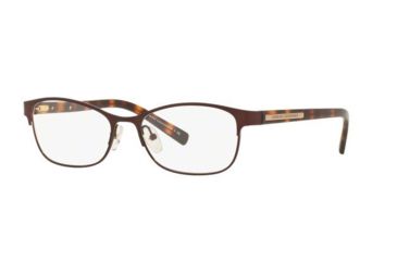 Image of Armani Exchange AX1010 Progressive Prescription Eyeglasses, 50mm, Brown, AX1010-6001-50-PRO