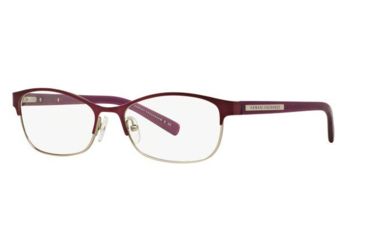 Image of Armani Exchange AX1010 Progressive Prescription Eyeglasses, 50mm, Satin Berry Jam/satin Silver, AX1010-6050-50-PRO