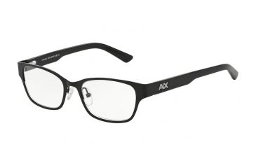 Image of Armani Exchange AX1013 Single Vision Prescription Eyeglasses 6053-50 - Satin Black/Black Frame