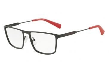 Image of Armani Exchange AX1022 Single Vision Prescription Eyeglasses 6063-55 - Matte Black Frame