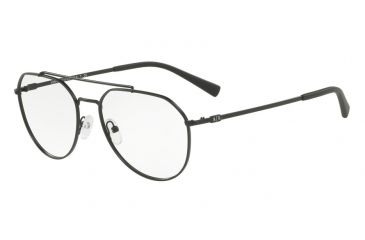 Image of Armani Exchange AX1029 Bifocal Prescription Eyeglasses, 57mm, Matte Black, AX1029-6063-57-BI