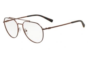 Image of Armani Exchange AX1029 Bifocal Prescription Eyeglasses 6106-57 - Matte Bronze Frame