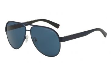 Image of Armani Exchange AX2013 Progressive Prescription Sunglasses AX2013-607172-60 - Lens Diameter 60 mm, Frame Color Sat Space Blue/bl Samba Trans