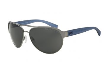 Image of Armani Exchange AX2015S Single Vision Prescription Sunglasses AX2015S-607887-62 - Lens Diameter 62 mm, Frame Color Gunmetal