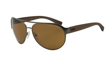 Image of Armani Exchange AX2015S Single Vision Prescription Sunglasses AX2015S-607983-62 - Lens Diameter 62 mm, Frame Color Matte Gunmetal