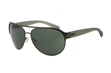 Image of Armani Exchange AX2015S Single Vision Prescription Sunglasses AX2015S-608071-62 - Lens Diameter 62 mm, Frame Color Matte Mallard Green