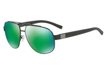 Image of Armani Exchange AX2019S Bifocal Prescription Sunglasses AX2019S-60001I-60 - Lens Diameter 60 mm, Frame Color Matte Black