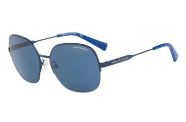 Image of Armani Exchange AX2021S Single Vision Prescription Sunglasses AX2021S-609780-58 - Lens Diameter 58 mm, Frame Color Blue