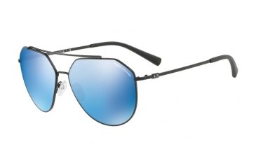 Image of Armani Exchange AX2023S Progressive Prescription Sunglasses, 59mm, Matte Black, AX2023S-606355-59-PRO