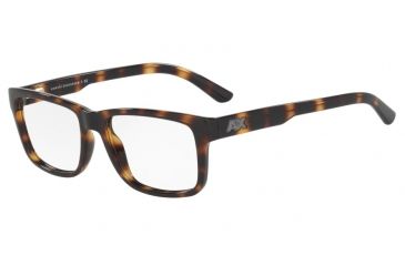 Image of Armani Exchange AX3016F Single Vision Prescription Eyeglasses 8037-55 - Tortoise Frame
