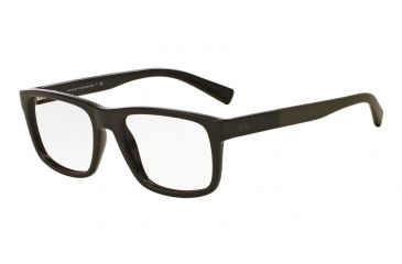 Image of Armani Exchange AX3025F Progressive Prescription Eyeglasses 8086-53 - Phantom Brown Frame