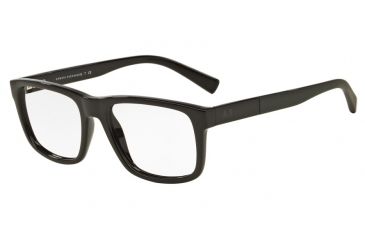 Image of Armani Exchange AX3025F Progressive Prescription Eyeglasses 8178-53 - Black Frame