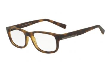 Image of Armani Exchange AX3031 Bifocal Prescription Eyeglasses 8029-54 - Matte Tortoise Frame