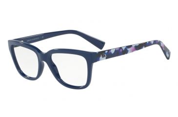 Image of Armani Exchange AX3036F Bifocal Prescription Eyeglasses 8193-54 - Blue Frame