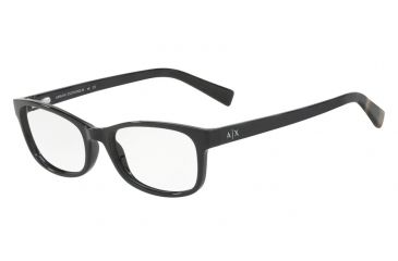 Image of Armani Exchange AX3043 Bifocal Prescription Eyeglasses 8225-53 - Black Frame