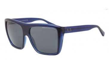 Image of Armani Exchange AX4004 Bifocal Prescription Sunglasses AX4004-801787-59 - Lens Diameter 59 mm, Frame Color Marine/maritime